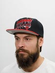 Бейсболка MITCHELL NESS арт. HHSS5757-CBUYYPPPBLCK Chicago Bulls NBA (черный)